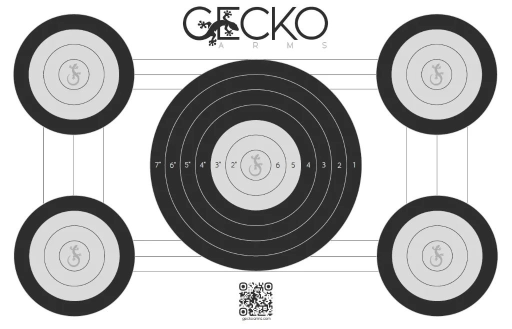 Paper Shooting Targets - 10 Pk